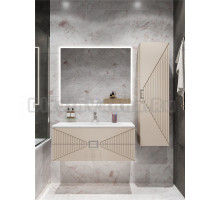 Мебель для ванной комнаты Grossman Луксор 100 матовая бежевая