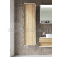 Шкаф-пенал для ванной Ravak Step SB 43 L/R глянцевый белый, дуб