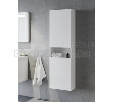 Шкаф-пенал для ванной Ravak Natural SB 45 L/R глянцевый белый