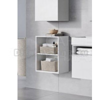 Шкаф в ванную Ravak Natural SB 45 открытый, глянцевый белый