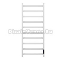 Полотенцесушитель электрический APEXTERMO Galaxy GL00104WM 100x45 см, подключение справа, слева, скрытое подключение справа, матовый белый, лесенка, из стали