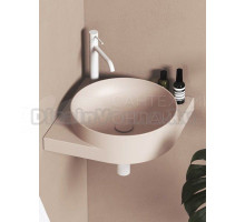 Раковина подвесная Ravak Yard XJX0G245000 450 C розовая, круглая, угловая