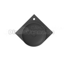 Раковина подвесная Ravak Yard XJX03245000 450 C антрацит, круглая, угловая