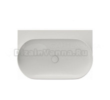 Раковина подвесная Ravak Yard XJX0O080000 800 серая, овальная