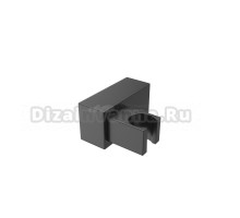 Настенный держатель Cezares Czr CZR-SOC2-NOP черный матовый