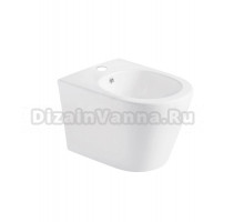 Биде подвесное Abber Bequem AC1151 глянцевое белое