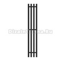 Полотенцесушитель электрический APEXTERMO Sirius SR10113BM 110x20 см, подключение справа, скрытое подключение справа, матовый черный, I-образный, из стали