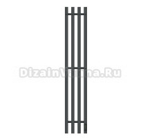 Полотенцесушитель электрический APEXTERMO Sirius SR10113GF 110x20 см, подключение справа, скрытое подключение справа, графит металлик, I-образный, из стали