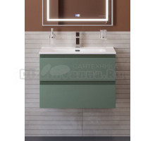 Тумба под раковину без столешницы BelBagno Kraft 60 подвесная, матовая еловая