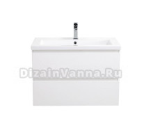 Тумба под раковину без столешницы BelBagno Kraft 75 подвесная, bianco opaco