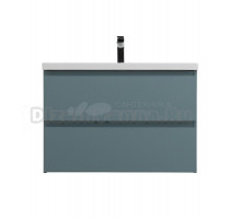 Тумба под раковину без столешницы BelBagno Kraft 75 подвесная, матовая голубая