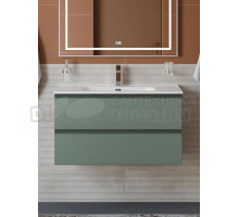 Тумба под раковину без столешницы BelBagno Kraft 80 подвесная, матовая еловая