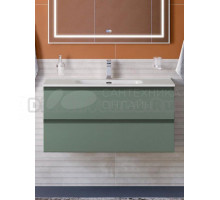 Тумба под раковину без столешницы BelBagno Kraft 100 подвесная, матовая еловая