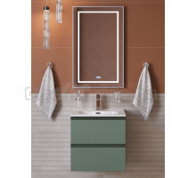 Мебель для ванной комнаты BelBagno Kraft 39 50 подвесная, матовая еловая, раковина bb500/390etl