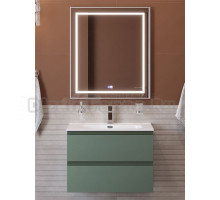 Мебель для ванной комнаты BelBagno Kraft 60 подвесная, матовая еловая, раковина bb600etl