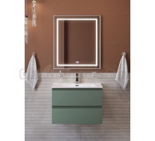 Мебель для ванной комнаты BelBagno Kraft 70 подвесная, матовая еловая, раковина bb700etl