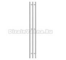 Полотенцесушитель электрический APEXTERMO Luna LN10112WM 110x15 см, подключение справа, скрытое подключение справа, матовый белый, I-образный, из стали