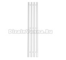 Полотенцесушитель электрический APEXTERMO Luna LN10113WM 110x20 см, подключение справа, скрытое подключение справа, матовый белый, I-образный, из стали