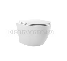 Унитаз подвесной CHARUS Berta EWC700-120WT