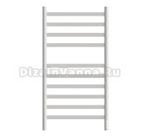 Полотенцесушитель электрический APEXTERMO Sfera SF00105WM 100x55 см, подключение справа, слева, скрытое подключение справа, матовый белый, лесенка, из стали