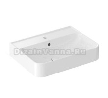 Раковина подвесная Ravak Ellen XJX01160005 600 белая, прямоугольная