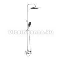 Душевая стойка BelBagno Due DUE-VSCM-CRM хром