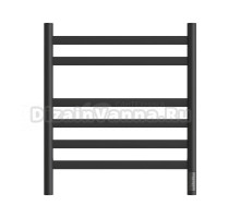 Полотенцесушитель электрический APEXTERMO Sfera SF00165BM 60x55 см, подключение справа, слева, скрытое подключение справа, матовый черный, лесенка, из стали