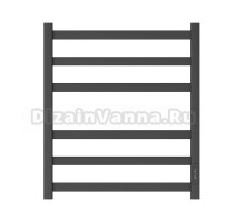 Полотенцесушитель электрический APEXTERMO Terra TR00165BM 60x55 см, подключение справа, слева, скрытое подключение справа, матовый черный, лесенка, из стали