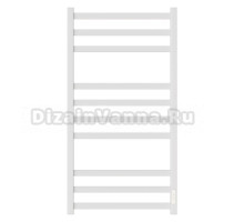 Полотенцесушитель электрический APEXTERMO Terra TR00104WM 100x45 см, подключение справа, слева, скрытое подключение справа, матовый белый, лесенка, из стали