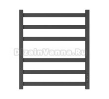 Полотенцесушитель электрический APEXTERMO Terra TR00164BM 60x45 см, подключение справа, слева, скрытое подключение справа, матовый черный, лесенка, из стали