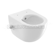 Унитаз приставной напольный Ravak Chrome Uni  RimOff безободковый, белый