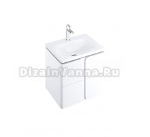 Тумба с раковиной Ravak Balance SD 60 глянцевая белая, белая