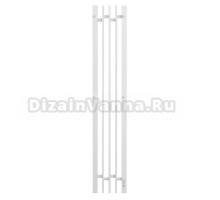 Полотенцесушитель электрический APEXTERMO Delta DL10113WM 110x20 см, подключение справа, скрытое подключение справа, матовый белый, I-образный, из стали