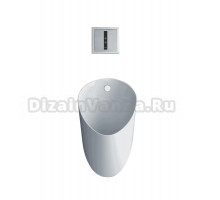 Писсуар подвесной ARROW AN660 сенсорный, с сифоном, безободковый, со смывным механизмом, со смывным устройствм для писсуаров ARROW AGY108-2B сталь