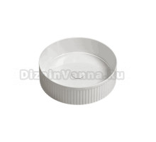 Накладная раковина RGW GS-60 37 см белая, круглая