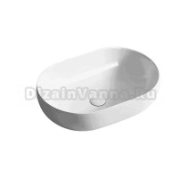 Накладная раковина RGW GS-82 49 см белая, овальная