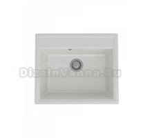 Мойка кухонная Teymi Lori Maxi 60, матовая белая