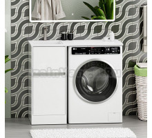 Тумба под раковину без столешницы Misty Ингрид 40 напольная, под стиральную машину, белая