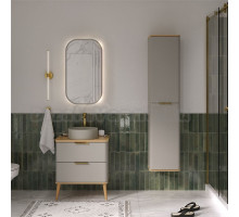 Шкаф-пенал для ванной EQUIL Desert 36 R/L амарок, дуб