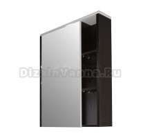Зеркальный шкаф "БОСКО-55" бел./венге(ПВХ)