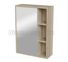 Зеркальный шкаф "МИЛТОН-50" Дуб сонома (ЛДСП)