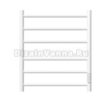 Полотенцесушитель электрический APEXTERMO Stella ST00164WM 60x45 см, подключение справа, слева, скрытое подключение справа, матовый белый, лесенка, из стали