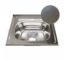 Мойка 50х50 (0,6) вып 3 1/2 MIXLINE 16см с сифоном ДЕКОР