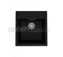 Мойка кухонная Teymi Lori Mini 45, матовая черная