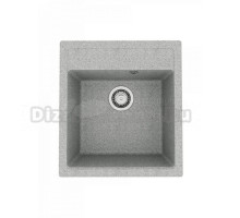 Мойка кухонная Teymi Lori Mini 45, матовая серая