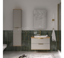 Мебель для ванной комнаты EQUIL Desert 80.2Y R со столешницей, амарок, дуб