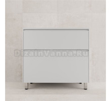 Тумба с раковиной Style Line Лима Plus 90 напольная, эмаль, белая матовая