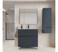 Мебель для ванной комнаты Style Line Лима Plus 90 напольная, эмаль, графит