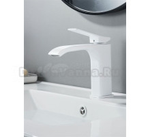 Смеситель для раковины/умывальника Shevanik S4001C, белый