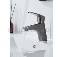 Смеситель для раковины/умывальника Shevanik S5001T, оружейная сталь